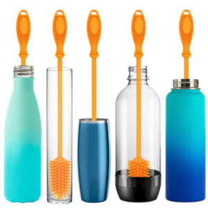 silicon water bottle brush